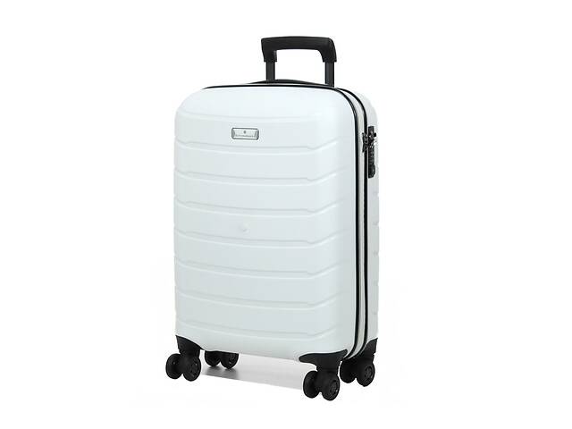 Чемодан Snowball 61303 Cologne S 38 л 56x38x20 см Белый