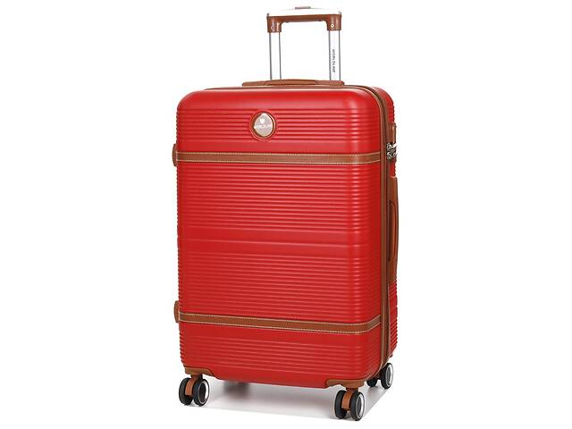 Чемодан средний M ABS-пластик Worldline Airtex 629 67×45×27см 74л Красный