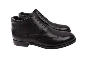 Ботинки мужские Brooman черные натуральная кожа 877-22ZH 43