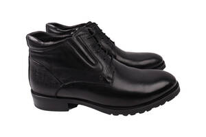 Ботинки мужские Brooman черные натуральная кожа 880-22ZH 39