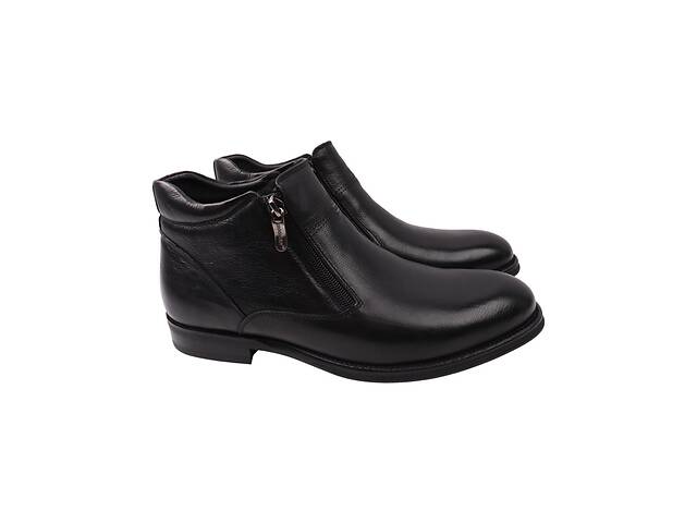 Ботинки мужские Brooman черные натуральная кожа 882-22ZH 45