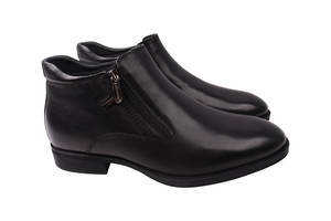 Ботинки мужские Brooman черные натуральная кожа 883-22ZH 40