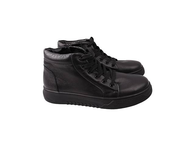 Ботинки мужские Free Style черные натуральная кожа 5-22ZHC 43