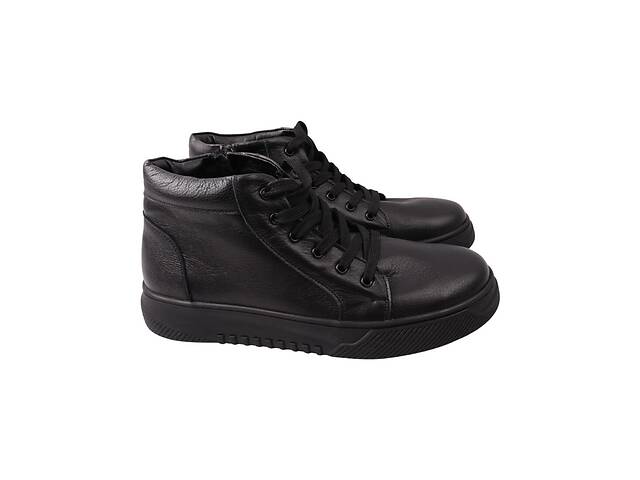 Ботинки мужские Free Style черные натуральная кожа 5-22ZHC 44