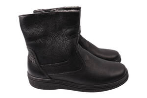 Ботинки мужские Konors черные натуральная кожа 606-22ZHC 48