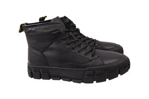 Ботинки мужские Li Fexpert черные натуральная кожа 725-22ZHC 40