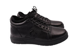 Ботинки мужские Lido Marinozi черные натуральная кожа 250-22ZHC 44
