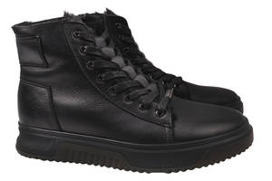 Ботинки мужские Marion черные натуральная кожа 36-22ZHC 45