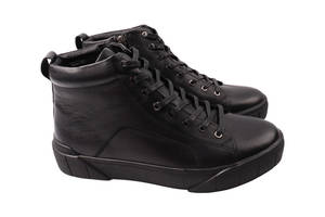 Ботинки мужские Marion черные натуральная кожа 44-22ZHC 44