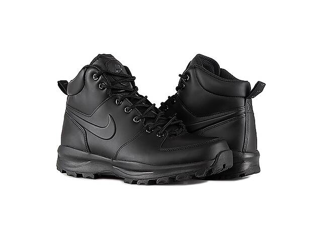 Черевики чоловічі Nike Manoa Leather 44.5 Чорний (454350-003)