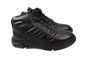 Ботинки мужские Ridge черные натуральная кожа 435-22ZHC 40