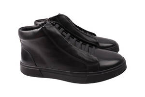 Ботинки мужские Roberto Paulo черные натуральная кожа 611-22ZHC 42