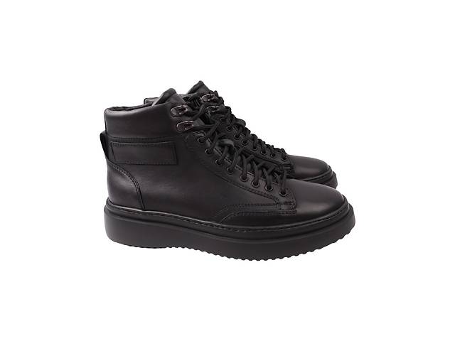 Ботинки мужские Vadrus черные натуральная кожа 340-22ZHC 42