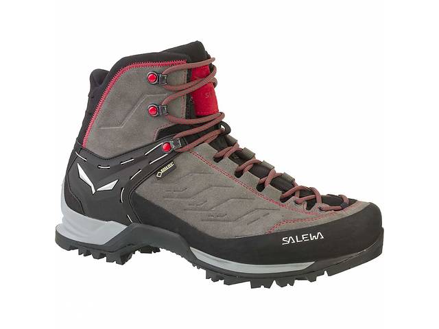 Черевики Salewa MS MTN Trainer Mid GTX 43 Сірий/Червоний (1054-013.001.1592)