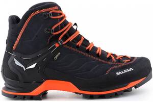 Черевики Salewa MS MTN Trainer Mid GTX Сірий/Помаранчевий (1054-013.001.3825)