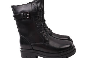 Ботинки женские Berkonty черные натуральная кожа 371-22ZHC 39