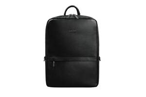 Чорний шкіряний чоловічий рюкзак Foster BlankNote (BN-BAG-39-g)