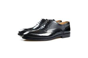 Чоловічі туфлі оксфорди 'Анерлі' від TANNER 44 Чорні