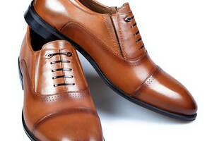 Чоловічі туфлі оксфорди 'Бартон' TANNER 43 Світло-коричневі