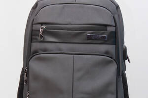Мужской повседневный городской рюкзак с отделом под ноутбук + USB