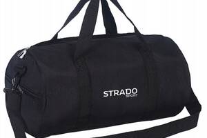 Cпортивная сумка с отделом для обуви Strado Sport Черный (5905101594746)