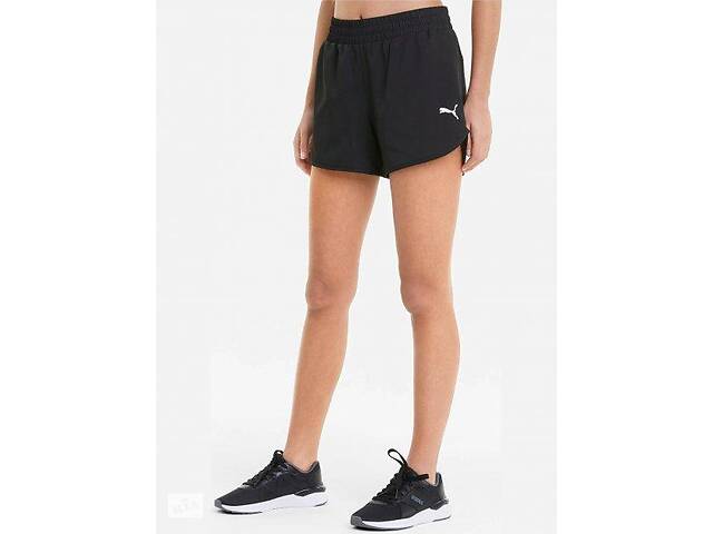 Cпортивные шорты Puma Active Woven Shorts Black Черный M (58686201-0001)