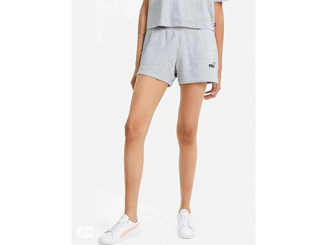 Cпортивные шорты Puma Ess Sweat Shorts Light Gray Heather Серый М (58682404-0003)