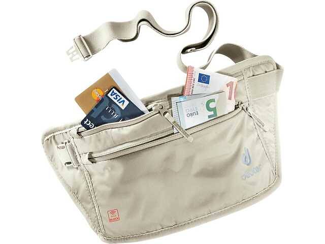 Cумка на пояс Deuter Security Money Belt II RFID Sand (1052-3942820 6010)