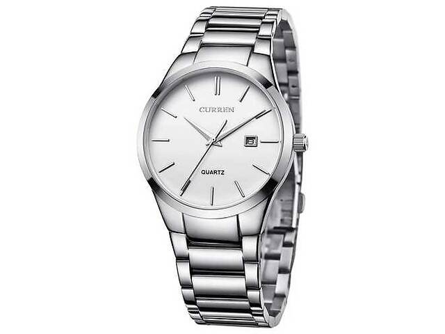 Curren 8106 Silver-White