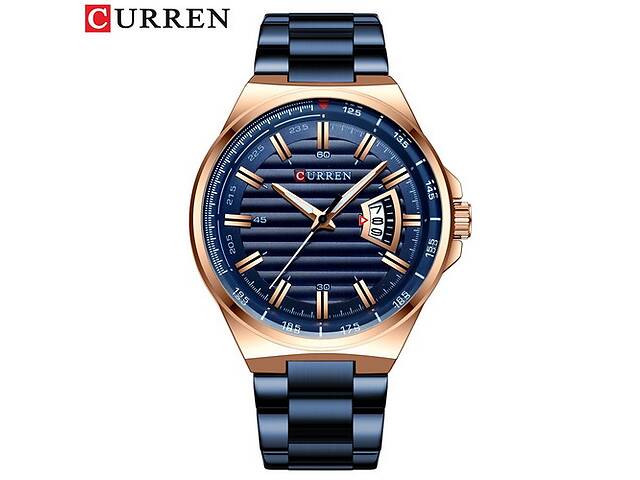 Curren 8375 Blue-Cuprum