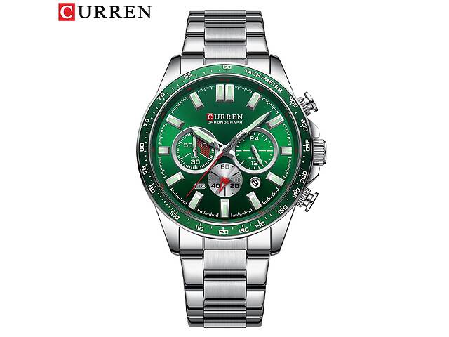 Curren 8418 Silver-Green