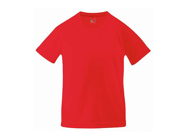 Детская футболка Fruit of the Loom 116 см Красный (D061013040116)