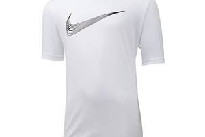 Детская Футболка Nike B NK DF HBR SS TOP Белый S (DM8535-100 S)