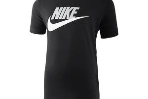 Детская Футболка Nike B NSW TEE FUTURA ICON TD Черный S (AR5252-013 S)