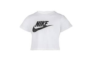 Детская Футболка Nike G NSW TEE CROP FUTURA Белый 122-128 (7dDA6925-102 122-128)