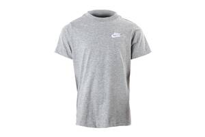 Детская Футболка Nike K NSW TEE EMB FUTURA Серый 158-170 (7dAR5254-063 158-170)