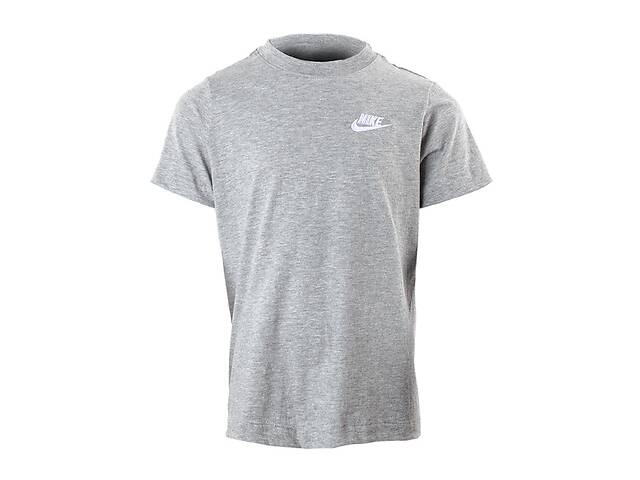 Детская Футболка Nike K NSW TEE EMB FUTURA Серый 158-170 (7dAR5254-063 158-170)