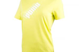 Детская Футболка Puma Power Logo Tee Желтый 104 (84729629 104)