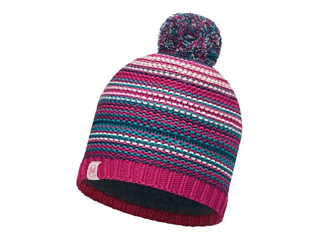 Детская шапка Buff Junior Knitted & Polar Hat Amity One Size Фиолетовый