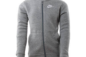 Детская Толстовка Nike B NSW HOODIE FZ CLUB Серый 122-128 (7dBV3699-091 122-128)