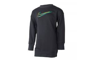 Детская Толстовка Nike G NSW BF CREW Черный S (DO8391-010 S)