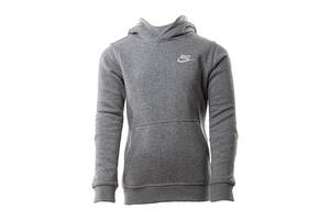 Детское Худи Nike B NSW HOODIE PO CLUB Серый 122-128 (7dBV3757-091 122-128)