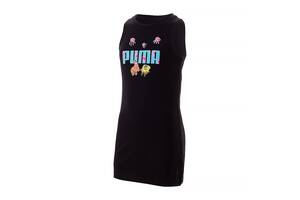Детское Платье Puma x SPONGEBOB Tank Dress Черный 128 (7d67426701 128)