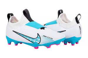 Детские Бутсы Nike JR ZOOM VAPOR 15 ACADEMY FG/MG Белый 27.5 (7dDJ5617-146 27)