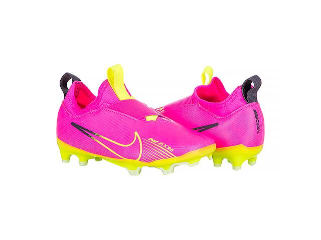 Детские Бутсы Nike JR ZOOM VAPOR 15 ACADEMY FG/MG Розовый 28.5 (7dDJ5617-605 28.5)