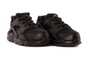 Детские Кроссовки Nike HUARACHE RUN (TD) Черный 27 (704950-016 27)