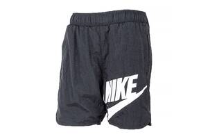 Детские Шорты Nike B NSW WOVEN HBR SHORT Черный 122-128 (7dDO6582-010 122-128)