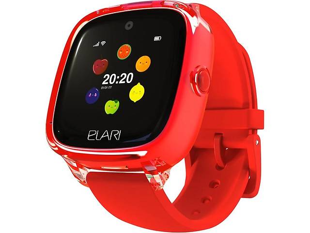 Детские смарт-часы с GPS-трекером Elari KidPhone Fresh Red (KP-F/Red)