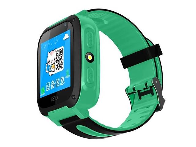 Детские смарт часы с GPS и SIM картой Baby Watch Phone 01KID влагозащищённые Green