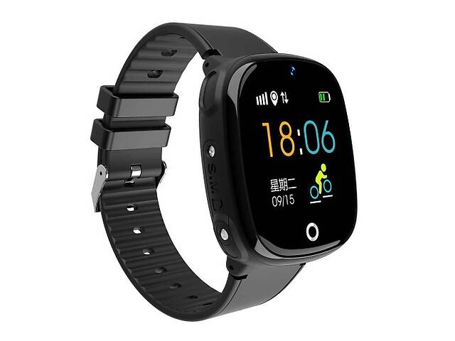 Детские Умные Часы Baby Smart Watch Hw11 Aqua Plus Черные